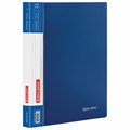 Папка на 2 кольцах BRAUBERG "Стандарт", 25 мм, синяя, до 170 листов, 0,8 мм, 221615 221615