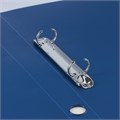 Папка на 2 кольцах BRAUBERG "Стандарт", 40 мм, синяя, до 300 листов, 0,9 мм, 221617 221617