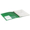 Папка на 4 кольцах, ширина 40 мм, BRAUBERG EXTRA, до 300 листов, ЗЕЛЕНАЯ, 0,8 мм, 270550 270550