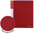 Папка на 4 кольцах, ширина 40 мм, BRAUBERG EXTRA, до 300 листов, КРАСНАЯ, 0,8 мм, 270549 270549