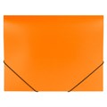 Папка на резинках BRAUBERG "Office", оранжевая, до 300 листов, 500 мкм, 228084 228084
