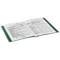 Папка 30 вкладышей STAFF, зеленая, 0,5 мм, 225699 225699