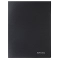 Папка 60 вкладышей BRAUBERG "Office", черная, 0,6 мм, 222637 222637