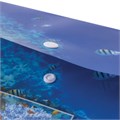 Папка-конверт с кнопкой BRAUBERG "SEA WORLD", А4, 160 мкм, до 100 листов, цветная печать, 228041 228041