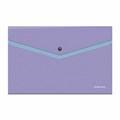 Папка-конверт с кнопкой ERICH KRAUSE "Soft Manga", А4, до 120 л., с карманом, ассорти, 0,18 мм, 61151 272929