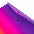 Папка-конверт СУПЕР КОМПЛЕКТ 6 ШТ. с кнопкой BRAUBERG "Grade", А4, градиент, ПЛОТНЫЕ 0,18 мм, 271965 271965