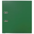 Папка-регистратор BRAUBERG "EXTRA", 75 мм, зеленая, двустороннее покрытие пластик, металлический уголок, 228573 228573