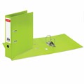 Папка-регистратор BRAUBERG "EXTRA", 75 мм, салатовая, двустороннее покрытие пластик, металлический уголок, 228576 228576