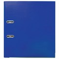 Папка-регистратор BRAUBERG "EXTRA", 75 мм, синяя, двустороннее покрытие пластик, металлический уголок, 228571 228571