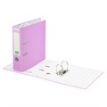 Папка-регистратор BRAUBERG PASTEL ламинированная, 75 мм, цвет лиловый, 271837 271837