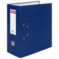 Папка-регистратор BRAUBERG с двумя арочными механизмами (до 800 листов), покрытие ПВХ, 125 мм, синяя, 226054 226054