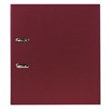 Папка-регистратор BRAUBERG с покрытием из ПВХ, 70 мм, бордовая (удвоенный срок службы), 220892 220892