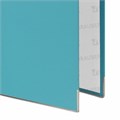 Папка-регистратор BRAUBERG с покрытием из ПВХ, 80 мм, с уголком, бирюзовая (удвоенный срок службы), 227198 227198