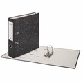 Папка-регистратор STAFF "Basic" БЮДЖЕТ с мраморным покрытием, 70 мм, без уголка, черный корешок, 227185 227185