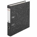 Папка-регистратор STAFF "EVERYDAY" с мраморным покрытием, 50 мм, без уголка, черный корешок, 224615 224615