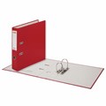 Папка-регистратор STAFF "Manager" с покрытием из ПВХ, 70 мм, без уголка, красная, 225980 225980