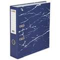 Папка-регистратор STAFF "Profit" с мраморным покрытием, 75 мм, с уголком, синяя, СЪЕМНЫЙ МЕХАНИЗМ, 272010 272010