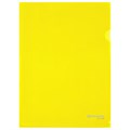 Папка-уголок А4 желтая 0,10 мм, BRAUBERG EXTRA, 271700 271700