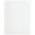 Папки-файлы перфорированные А4 BRAUBERG "STANDARD+", КОМПЛЕКТ 200 шт., матовые, 45 мкм, 229662 229662