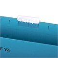 Подвесные папки А4/Foolscap (404х240 мм) до 80 л., КОМПЛЕКТ 10 шт., синие, картон, STAFF, 270933 270933