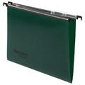 Подвесные папки А4 (350х245 мм), до 80 листов, КОМПЛЕКТ 5 шт., пластик, зеленые, BRAUBERG (Италия), 231799 231799