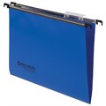 Подвесные папки А4 (350х245 мм), до 80 листов, КОМПЛЕКТ 5 шт., пластик, синие, BRAUBERG (Италия), 231797 231797