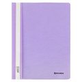 Скоросшиватель пластиковый BRAUBERG "Pastel" А4, 130/180 мкм, лиловый, 270456 270456