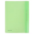 Скоросшиватель пластиковый BRAUBERG "Pastel" А4, 130/180 мкм, мятный, 270458 270458