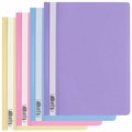 Скоросшиватель пластиковый ERICH KRAUSE "Pastel", А4, 120/180 мкм, ассорти, 50484 272915