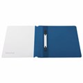 Скоросшиватель пластиковый МАЛОГО ФОРМАТА (160х228 мм), А5, BRAUBERG, 130/180 мкм, синий, 224801 224801