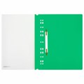 Скоросшиватель пластиковый с перфорацией BRAUBERG EXTRA, А4, 140/180 мкм, зеленый, 272896 272896