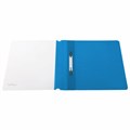 Скоросшиватель пластиковый ЮНЛАНДИЯ, А4, 130/180 мкм, голубой, 228678 228678