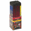 Карандаш чернографитный BRAUBERG "PREMIUM TURKEY", 1 шт., "Flame", НВ, ассорти, дисплей,181565 181565