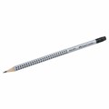 Карандаш чернографитный FABER-CASTELL, 1 шт., "Grip 2001", HB, трехгранный, с ластиком, 117200 180939