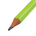 Карандаш чернографитный ПИФАГОР, 1 шт., НВ, пластиковый, корпус салатовый, с ластиком, 181445 181445