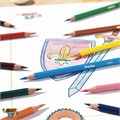 Карандаши цветные BIC "Kids ECOlutions Evolution", 18 цветов, пластиковые, заточенные, европодвес, 937513 181124