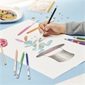 Карандаши цветные стираемые с ластиком BIC "Kids Evolution Illusion", 12 цветов, круглые, 987868 181846