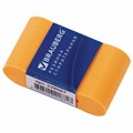 Ластик BRAUBERG "Rainbow", 42х23х13 мм, цвет ассорти, картонный держатель, 228067 228067