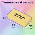 Ластики BRAUBERG PASTEL SOFT НАБОР 6 шт., размер ластика 45х25х10 мм, экологичный ПВХ, 271340 271340