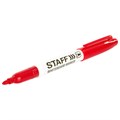 Маркер стираемый для белой доски STAFF "EVERYDAY" WBM-093, КРАСНЫЙ, 2,5 мм, тонкий корпус, 151095 151095