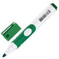 Маркер стираемый для белой доски ЗЕЛЕНЫЙ, BRAUBERG "SOFT", 5 мм, резиновая вставка, 151251 151251