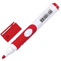 Маркер стираемый для белой доски КРАСНЫЙ, BRAUBERG "SOFT", 5 мм, резиновая вставка, 151250 151250