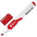 Маркер стираемый для белой доски КРАСНЫЙ, BRAUBERG "SOFT", 5 мм, резиновая вставка, 151250 151250