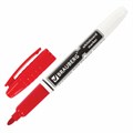Маркер стираемый для белой доски КРАСНЫЙ, BRAUBERG, 4 мм, с клипом, эргономичный корпус, 150848 150848