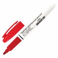 Маркер стираемый для белой доски КРАСНЫЙ, BRAUBERG, 4 мм, с клипом, эргономичный корпус, 150848 150848