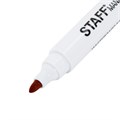 Маркер стираемый для белой доски на магните со стирателем, КРАСНЫЙ, STAFF "Manager" WBM-002, 3 мм, 152003 152003