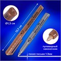 Набор маркеров для декорирования и рисования 3 ЦВЕТА BRAUBERG ART METALLIC, линия письма 1-3 мм, 152440 152440