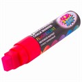 Маркер меловой "POP-ART" КРАСНЫЙ, 15 мм, стираемый, для гладких поверхностей, BRAUBERG, 151539 151539