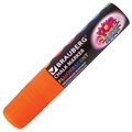 Маркер меловой "POP-ART" ОРАНЖЕВЫЙ, 15 мм, стираемый, для гладких поверхностей, BRAUBERG, 151541 151541