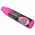 Маркер меловой "POP-ART" РОЗОВЫЙ, 15 мм, стираемый, для гладких поверхностей, BRAUBERG, 151540 151540